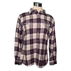 Carhartt Small Purple Flannel Shirt